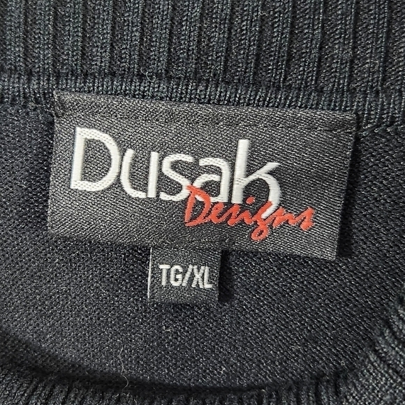 Dusak Designs Cowl Neck Striped Sweater - Picture 5 of 9